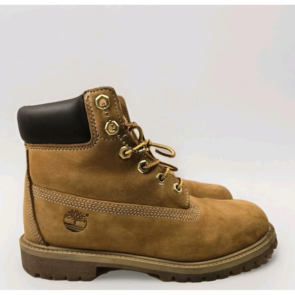 Timberland 6 Inch Waterproof Boot Wheat Nubuck Premium Size‎ 5.5